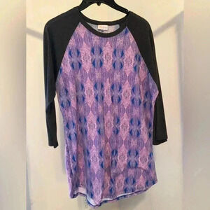 LulaRoe Randy Tee Geometric Print